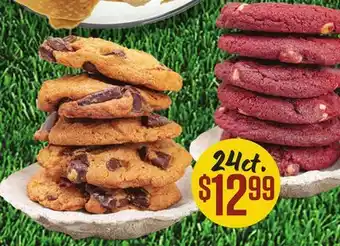 Vallarta Supermarkets Chocolate Chip & Red Velvet Cookies offer