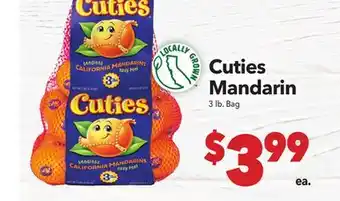 Vallarta Supermarkets Cuties Mandarin offer