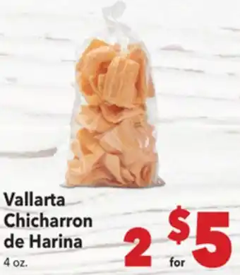 Vallarta Supermarkets Vallarta Chicharron de Harina offer