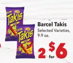 Vallarta Supermarkets Barcel Takis offer