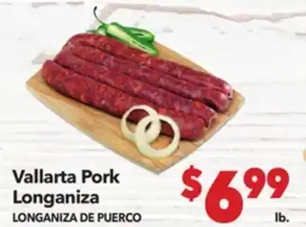 Vallarta Supermarkets Vallarta Pork Longaniza offer