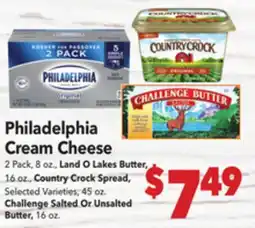 Vallarta Supermarkets Philadelphia Cream Cheese offer