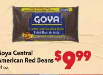 Vallarta Supermarkets Goya Central American Red Beans offer