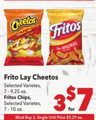 Vallarta Supermarkets Frito Lay Cheetos offer