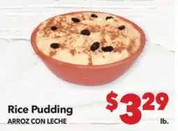 Vallarta Supermarkets Rice Pudding/ARROZ CON LECHE offer