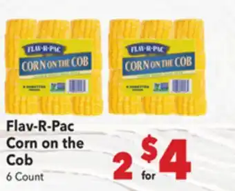 Vallarta Supermarkets Flav-R-Pac Corn on the Cob offer