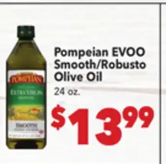 Vallarta Supermarkets Pompeian EVOO Smooth/Robusto Olive Oil offer