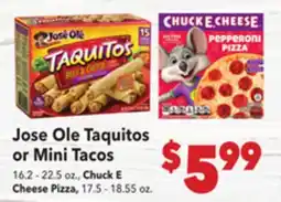 Vallarta Supermarkets Jose Ole Taquitos or Mini Tacos offer