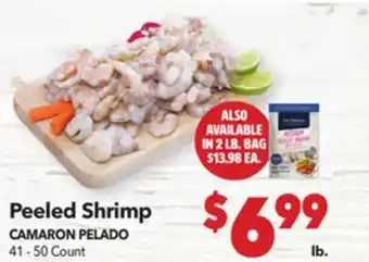 Vallarta Supermarkets Peeled Shrimp/CAMARON PELADO offer