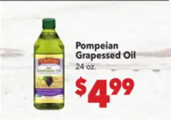 Vallarta Supermarkets Pompeian Grapessed Oil offer