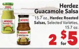 Vallarta Supermarkets Herdez Guacamole Salsa offer