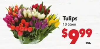 Vallarta Supermarkets Tulips offer