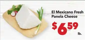 Vallarta Supermarkets El Mexicano Fresh Panela Cheese offer