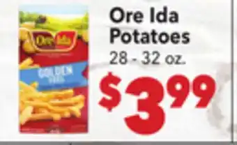 Vallarta Supermarkets Ore Ida Potatoes offer