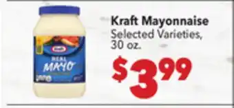 Vallarta Supermarkets Kraft Mayonnaise offer