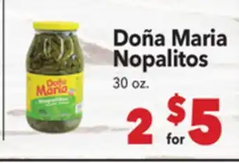 Vallarta Supermarkets Doña Maria Nopalitos offer