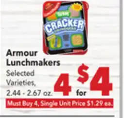 Vallarta Supermarkets Armour Lunchmakers offer