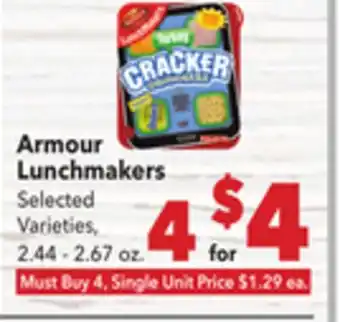 Vallarta Supermarkets Armour Lunchmakers offer