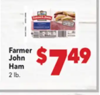 Vallarta Supermarkets Farmer John Ham offer