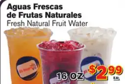 El Super Fresh Fresh Natural Fruit Water offer