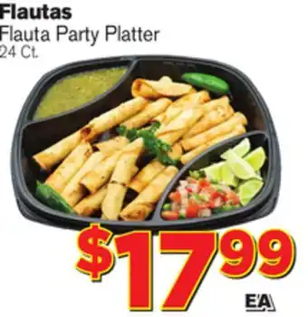 El Super Fresh Flauta Party Platter offer