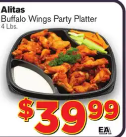 El Super Fresh Alitas Buffalo Wings Party Platter offer