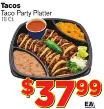 El Super Fresh Taco Party Platter offer