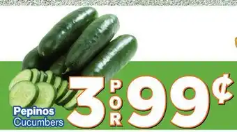 El Super Fresh Cucumbers offer