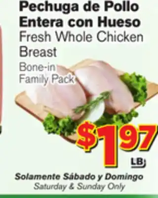 El Super Fresh Fresh Whole Chicken Breast offer