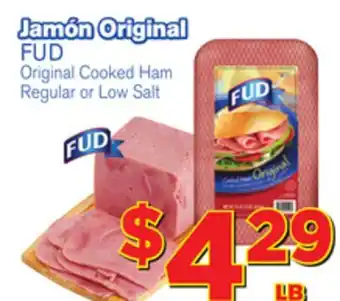 El Super Fresh FUD Original Cooked Ham offer