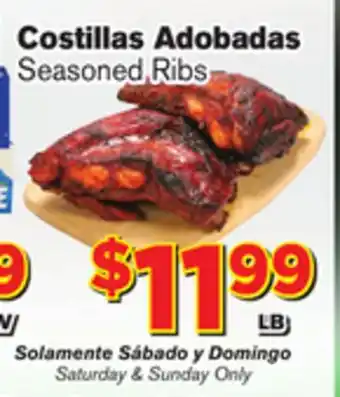 El Super Fresh Seasoned Ribs offer