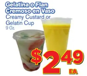 El Super Fresh Creamy Custard or Gelatin Cup offer