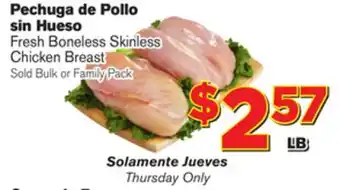 El Super Fresh Fresh Boneless Skinless Chicken Breast offer