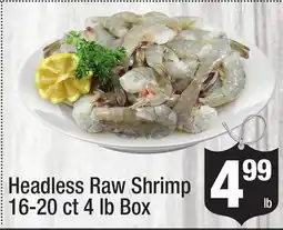 Super King Markets Headless Raw Shrimp offer