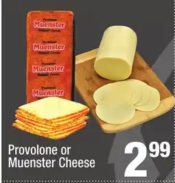 Super King Markets Provolone or Muenster Cheese offer