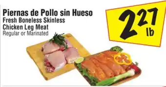 El Super Fresh Boneless Skinless Chicken Leg Meat offer