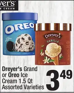 Super King Markets Dreyer's Grand or Oreo Ice Cream offer