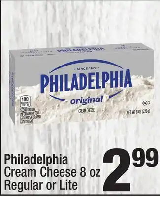 Super King Markets Philadelphia Cream Cheese offer