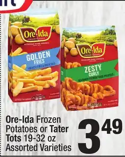 Super King Markets Ore-Ida Frozen Potatoes or Tater Tots offer