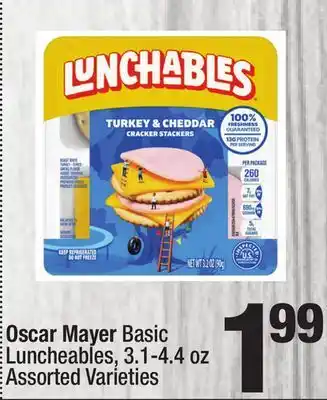 Super King Markets Oscar Mayer Basic Luncheables offer