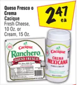 El Super Fresh Cheese 10 Oz. or Cream, 15 Oz offer