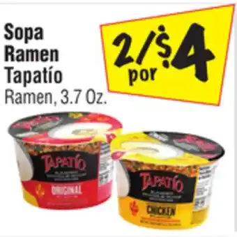 El Super Tapatío Ramen offer