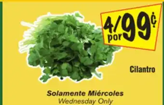 El Super Cilantro offer