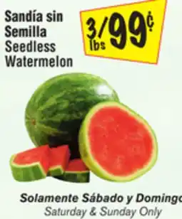 El Super Seedless Watermelon offer