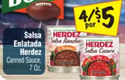 El Super Herdez Canned Sauce offer