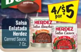 El Super Herdez Canned Sauce offer