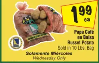 El Super Russet Potato offer