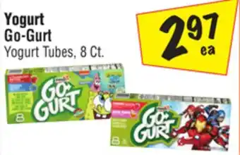 El Super Go-Gurt Yogurt Tubes offer