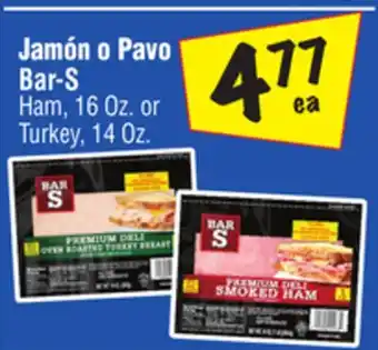 El Super Ham, 16 Oz. or Turkey, 14 Oz offer