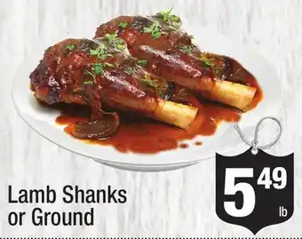 Super King Markets Lamb Shanks or Ground offer